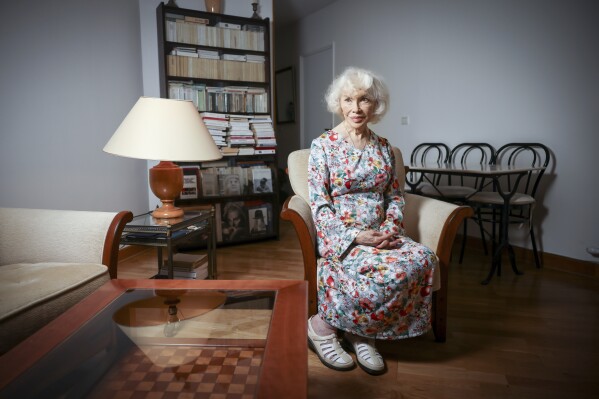 Bambi, posing in the AP interview. (AP Photo/Thomas Padilla)