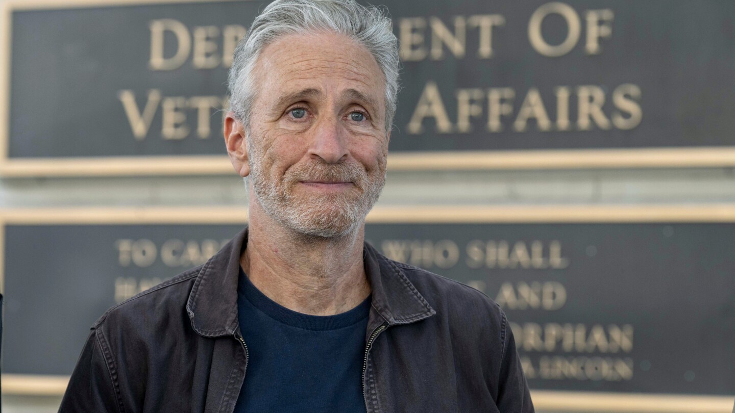Jon Stewart presses to get 9/11 troops care for radiation exposure | AP News
