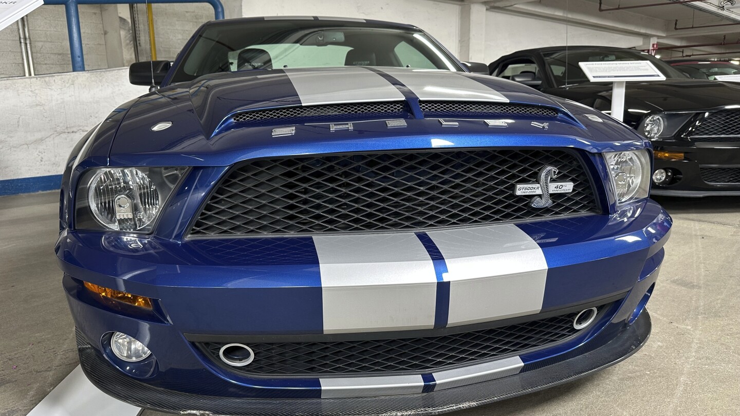 Ford shows off a treasure trove of rarely seen vehicles to a select few at its Michigan headquarters - The Associated Press