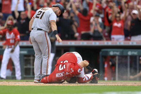 Reds place C Tyler Stephenson on seven-day concussion list