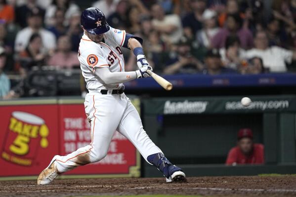Alex Bregman delivers big hit, Astros take 3 of 4 from Halos MLB - Bally  Sports