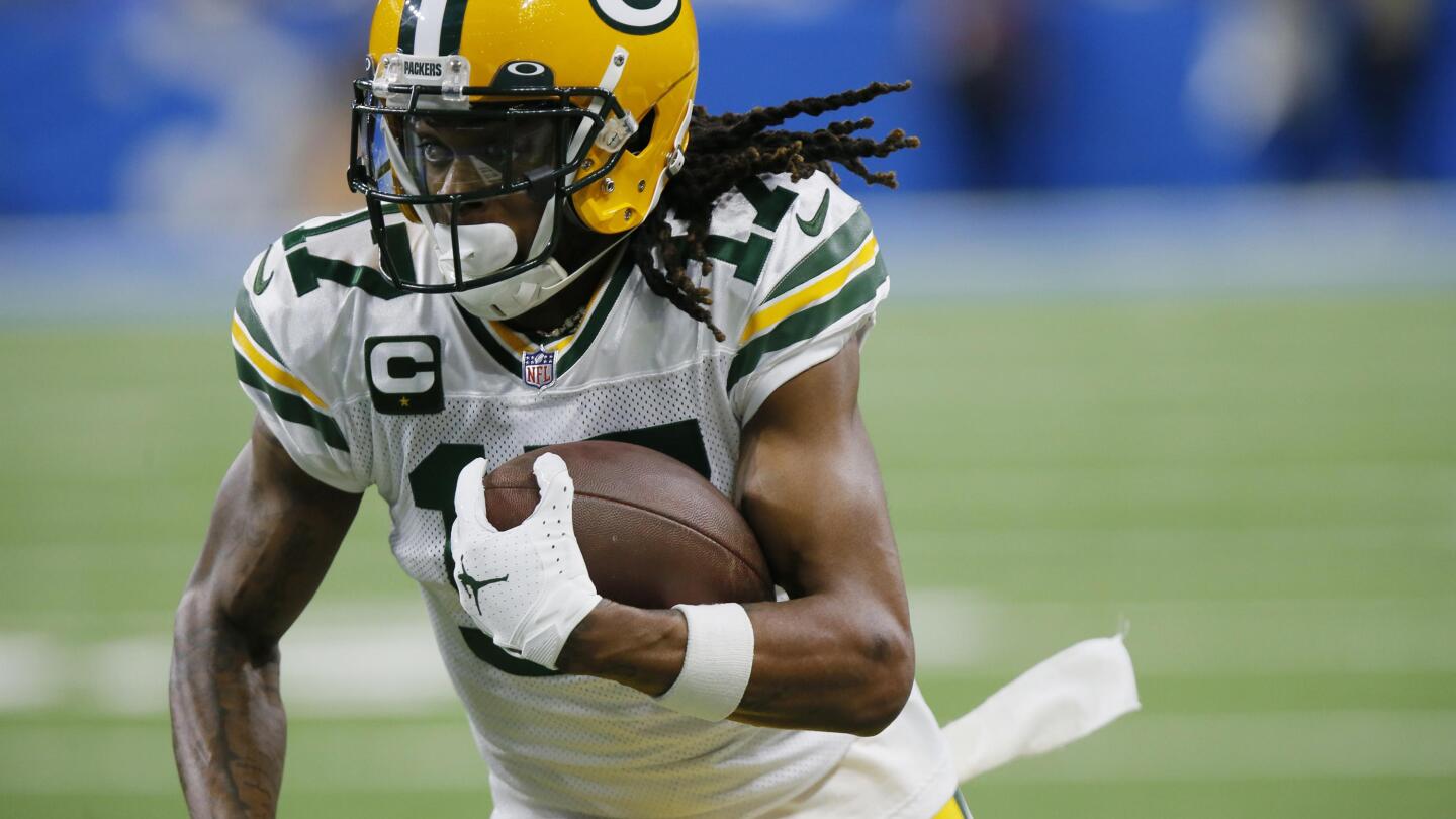 NFL on X: BREAKING: Raiders trading for WR Davante Adams. (via