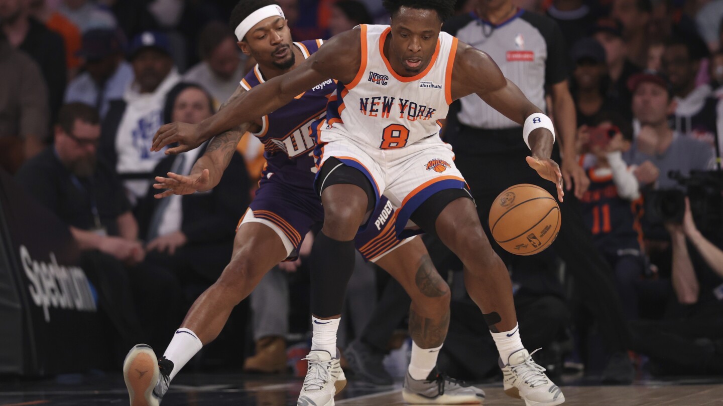 OG Anunoby's 32 Points Propel Knicks to 112-98 Victory Over Suns