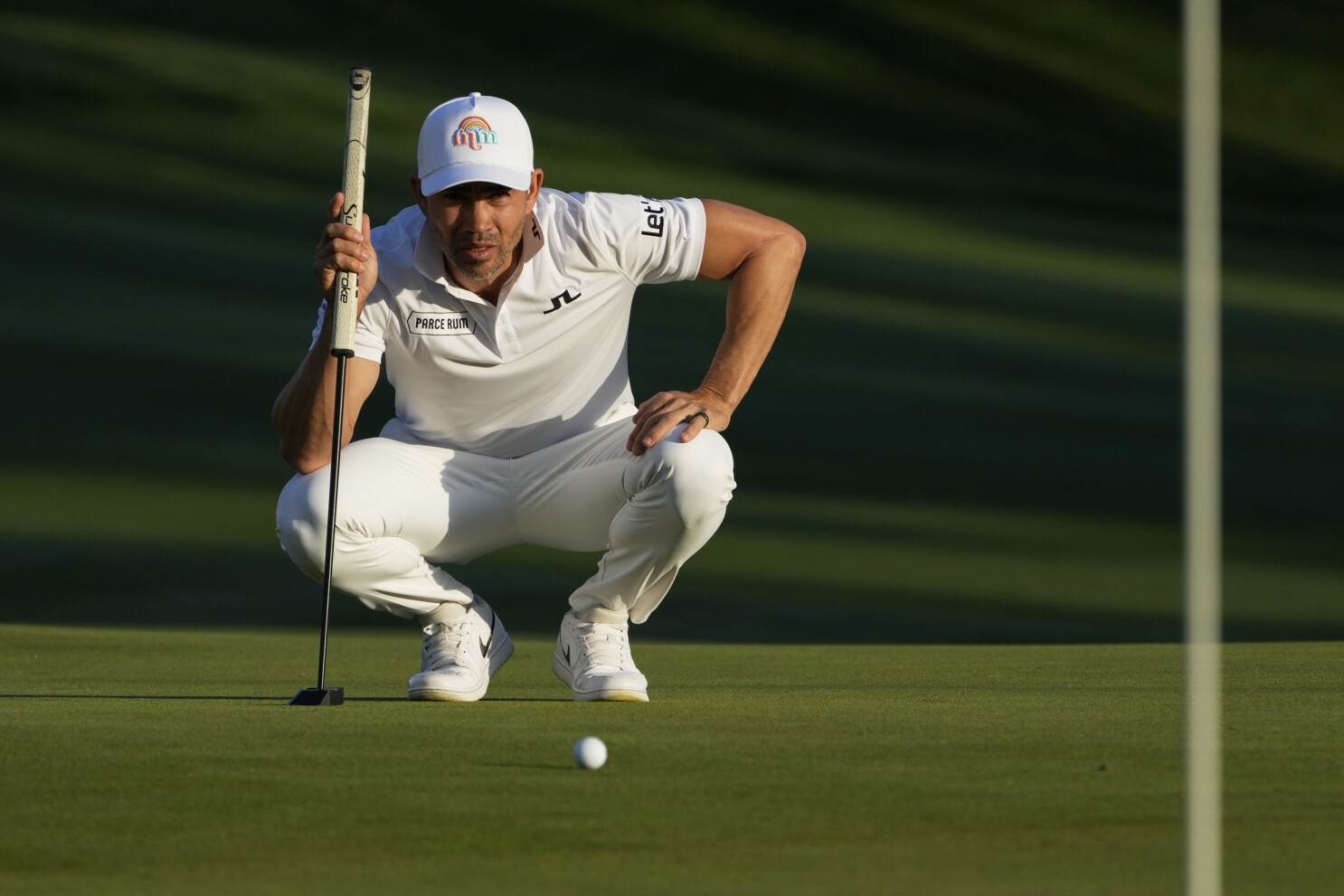 Camilo Villegas and Lucas Glover among those sharing Players Championship lead on wild day