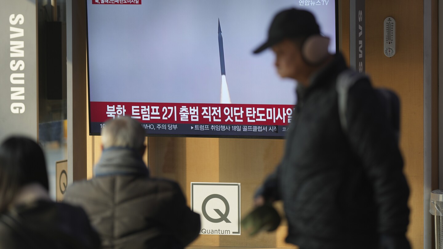 North Korea launches missiles towards jap waters in second release of 12 months, South says