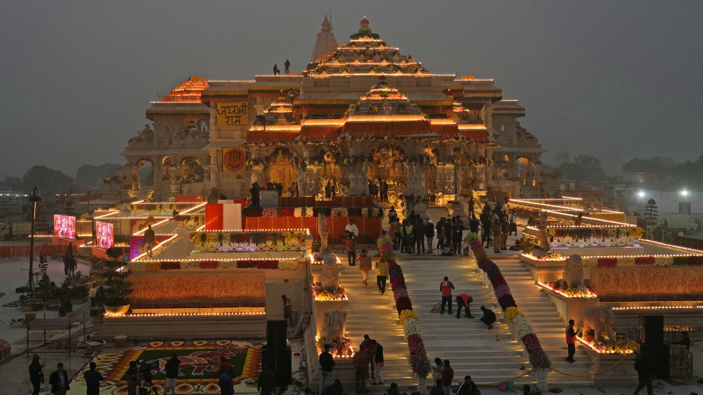 Ayodhya: All you need to know about the Ram temple that Modi opened ...