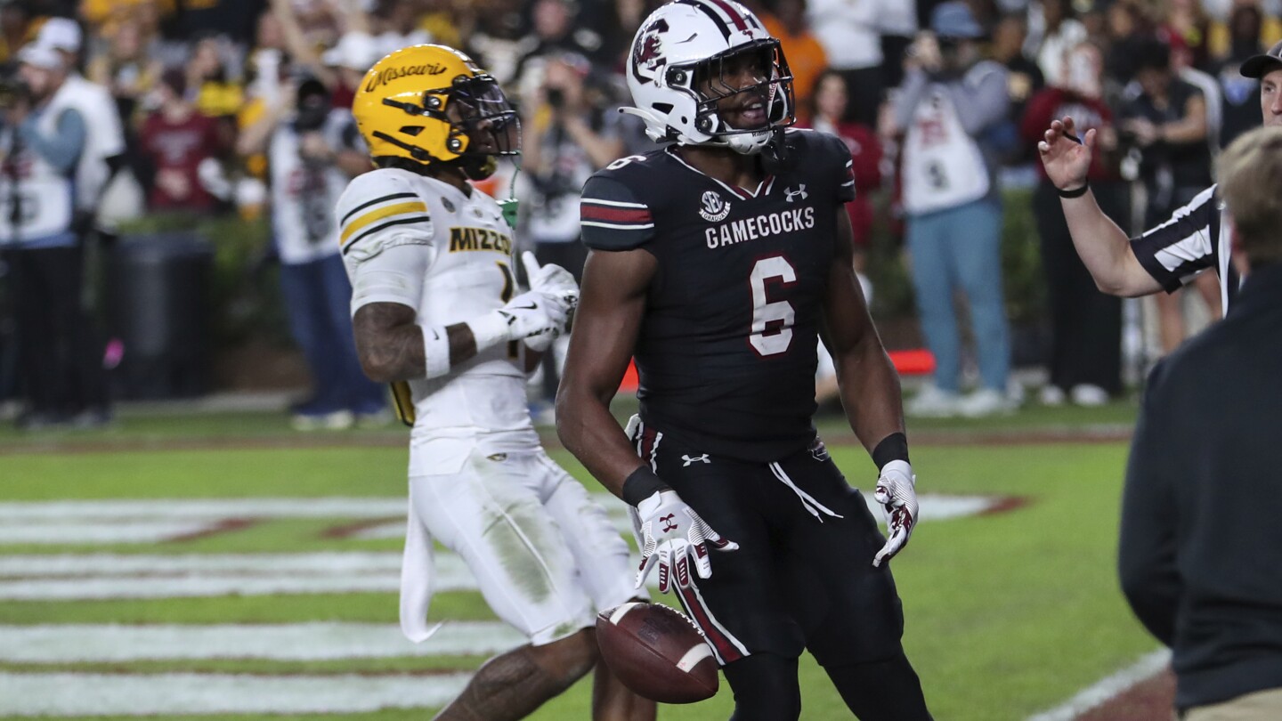 South Carolina Triumphs Over Missouri in SEC Clash