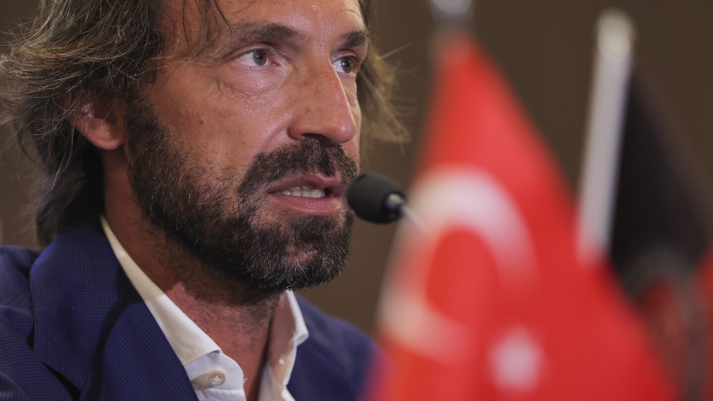 Andrea Pirlo returns to Italy to coach Sampdoria in Serie B after a season in Turkey