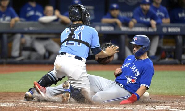 Guerrero drives in 3 to lead Blue Jays to rout of Rays on Canada