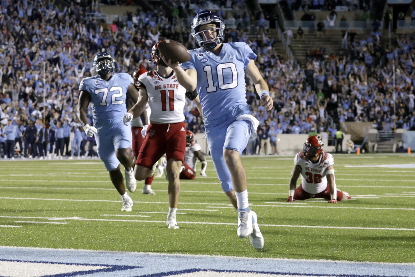 QB Drake Maye knows No. 21 Tar Heels’ ACC hopes lean heavily on him. He’s ready