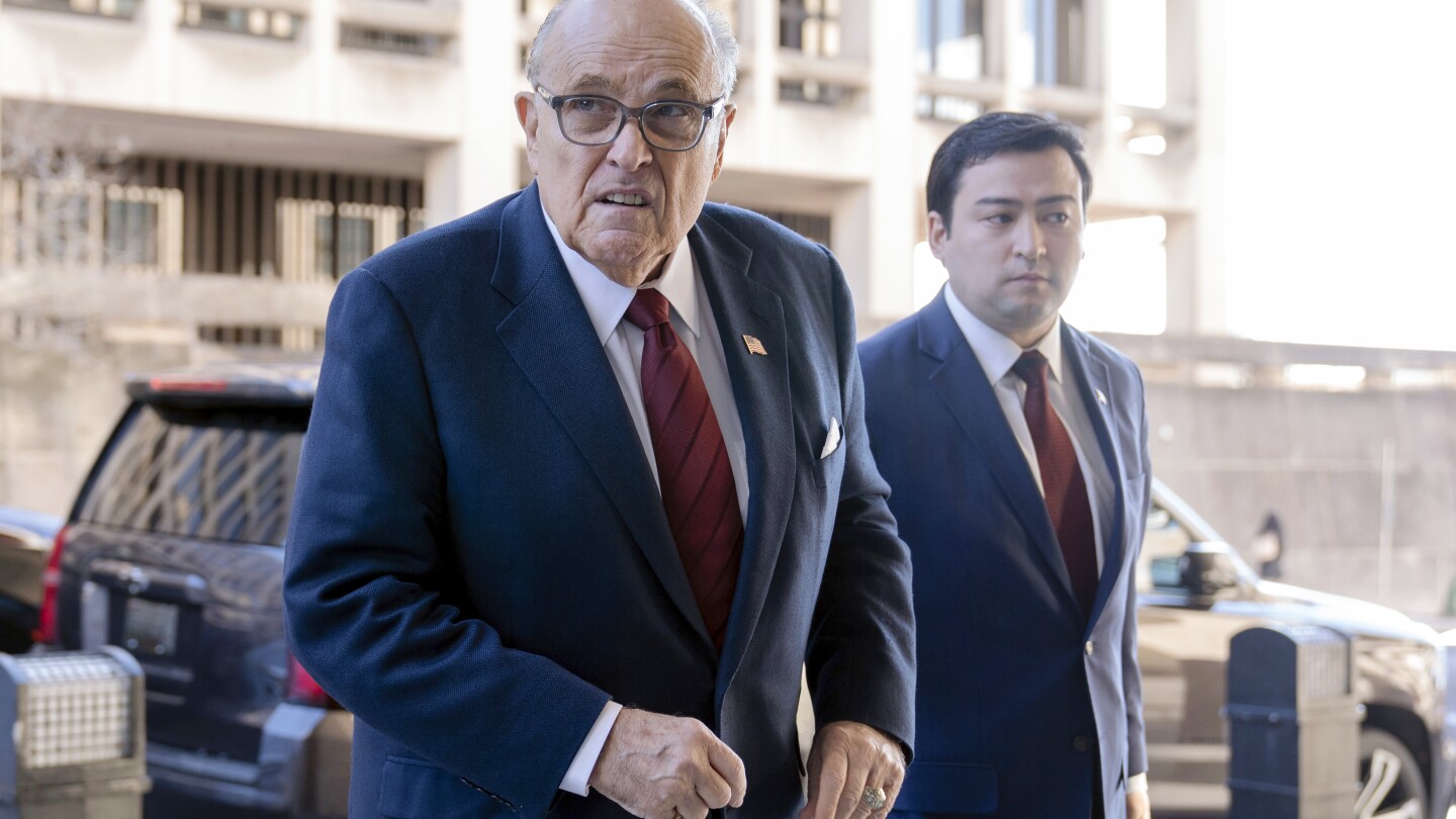 Jurors in a Giuliani damages case hear the threats election workers got after his false claims