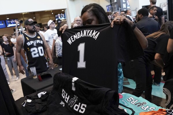 Victor Wembanyama San Antonio Spurs Jersey Collection - All