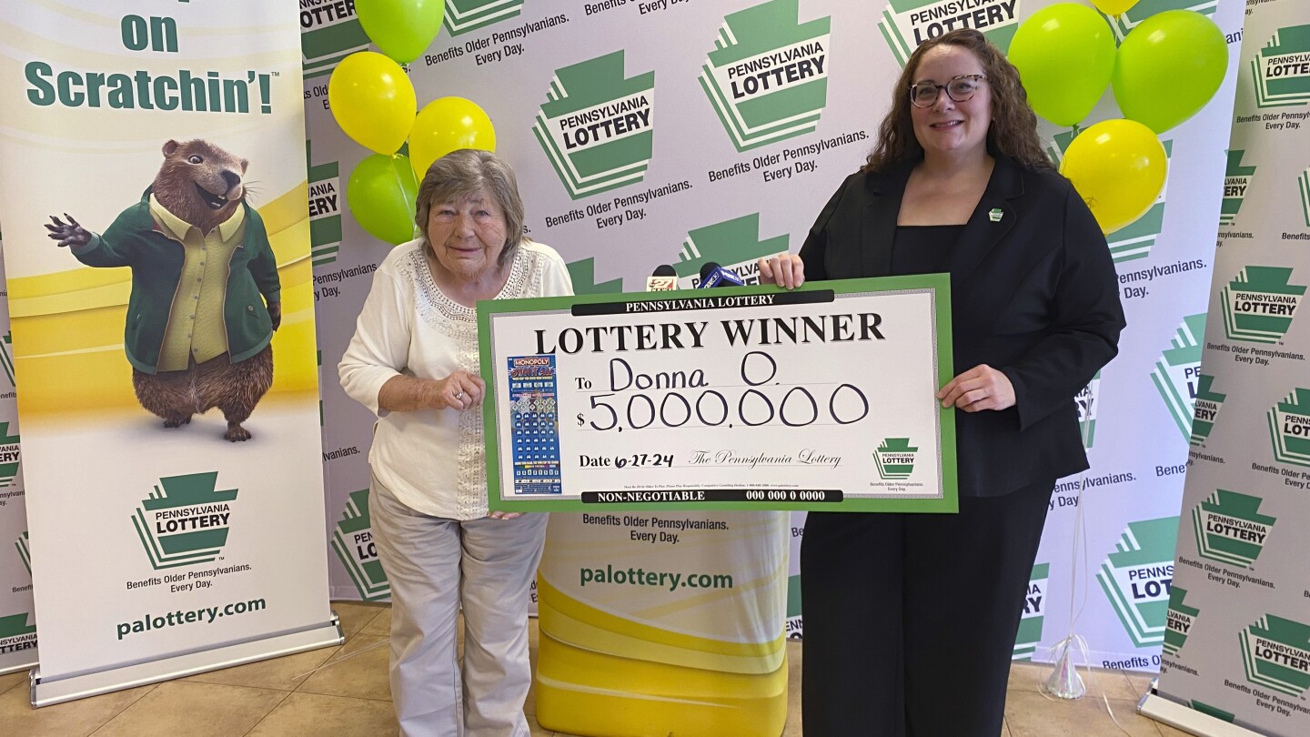 Great-grandmother who just finished radiation treatments for breast cancer wins $5M lottery prize