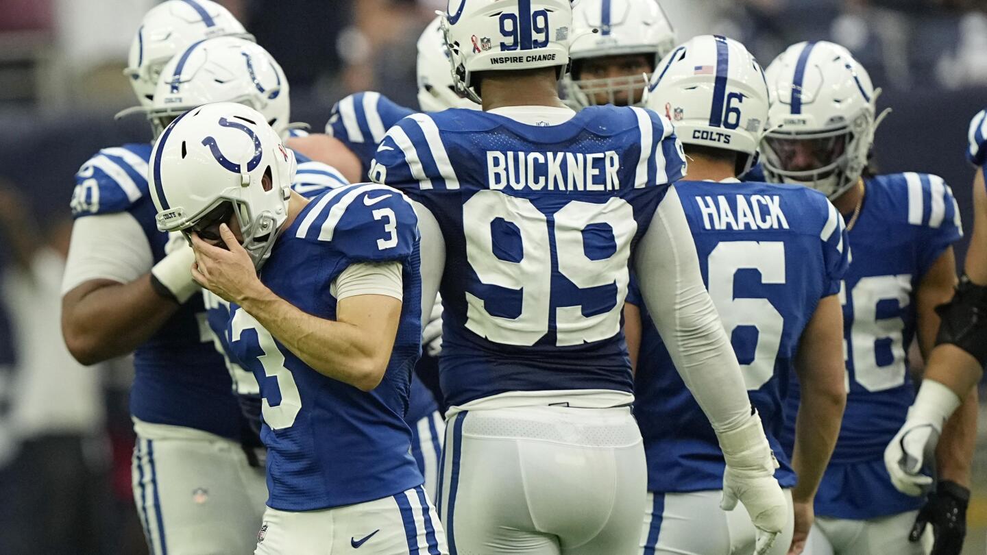 Rodrigo Blankenship: 2022 Indianapolis Colts training camp preview of  kickers, punters, etc.