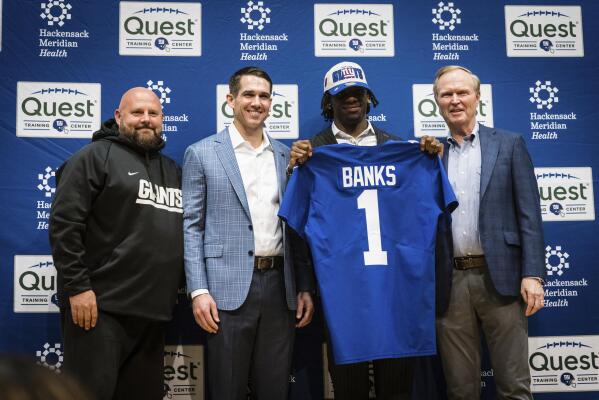 How to buy Deonte Banks N.Y. Giants jersey