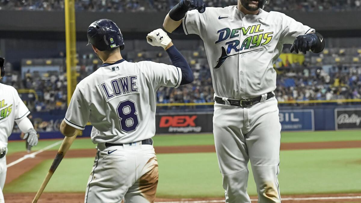 Rays clinch 2nd straight AL East title, beat Marlins 7-3