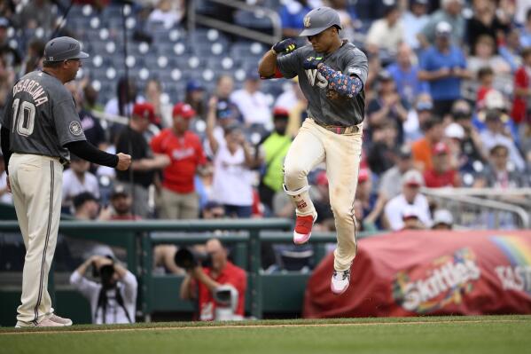 Juan Soto continues on-base streak with home run as Nationals beat