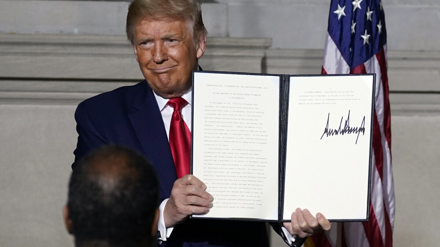 President Trump's Proclamation for African American History Month