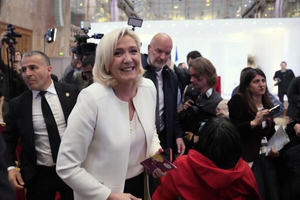 French far-right leader Marine Le Pen raises a storm over her plan to march  against antisemitism