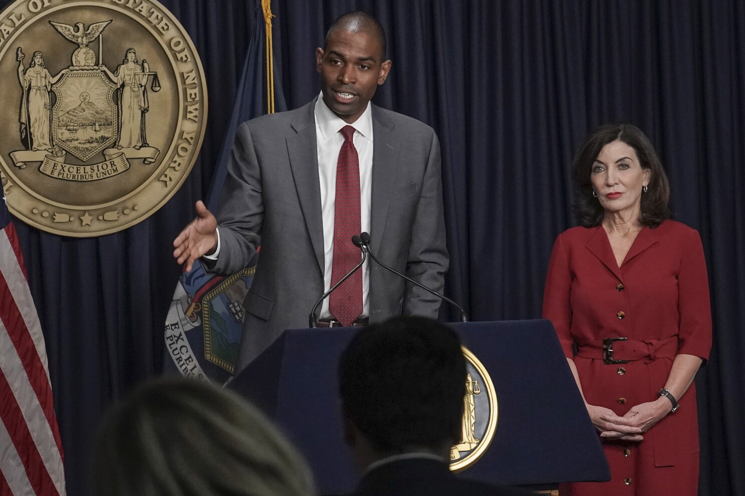 New York Lt. Gov. Delgado to challenge Gov. Hochul