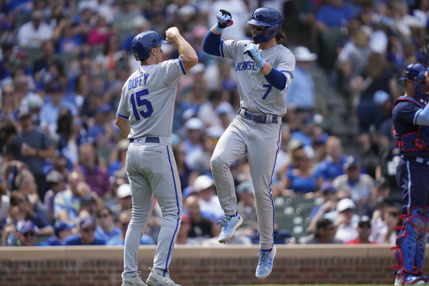 Bobby Witt Jr. hits go-ahead homer and Royals end skid with 4-3 win vs Cubs