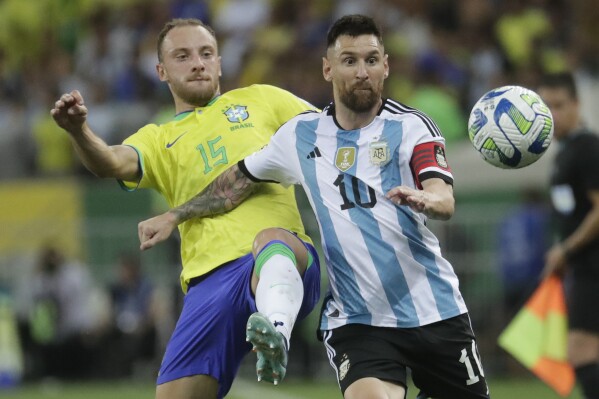 Messi's Argentina beats Brazil in a World Cup qualifying game