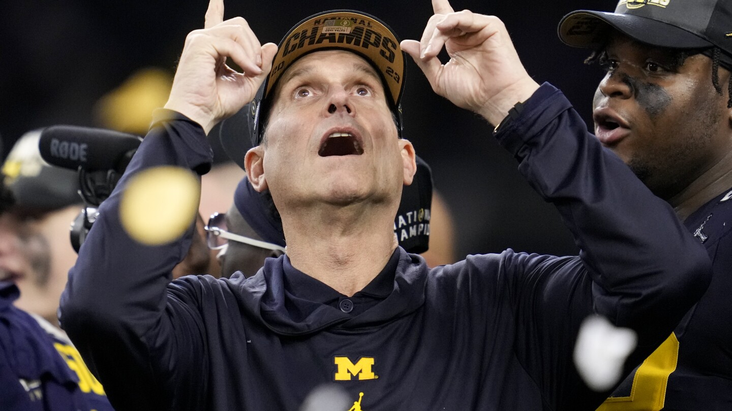 Jim Harbaugh agrees to become the head coach of the Los Angeles Chargers