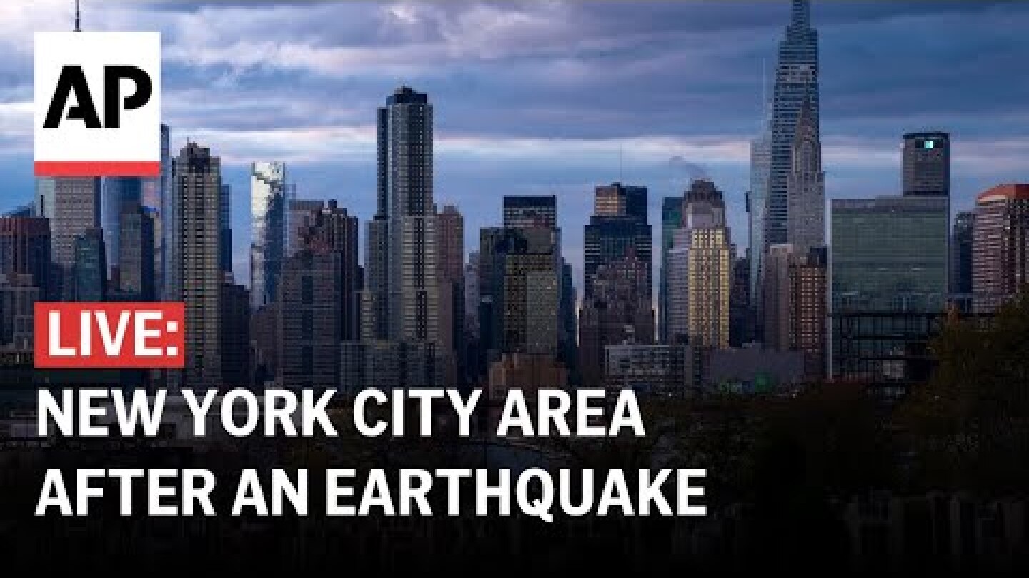 Earthquake shakes New York, New Jersey, Philly Live updates AP News