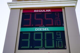 Fuel prices are posted at a filling station in Willow Grove, Pa., Tuesday, Nov. 23, 2021. The White House on Tuesday said it had ordered 50 million barrels of oil released from strategic reserve to bring down energy costs.(AP Photo/Matt Rourke)