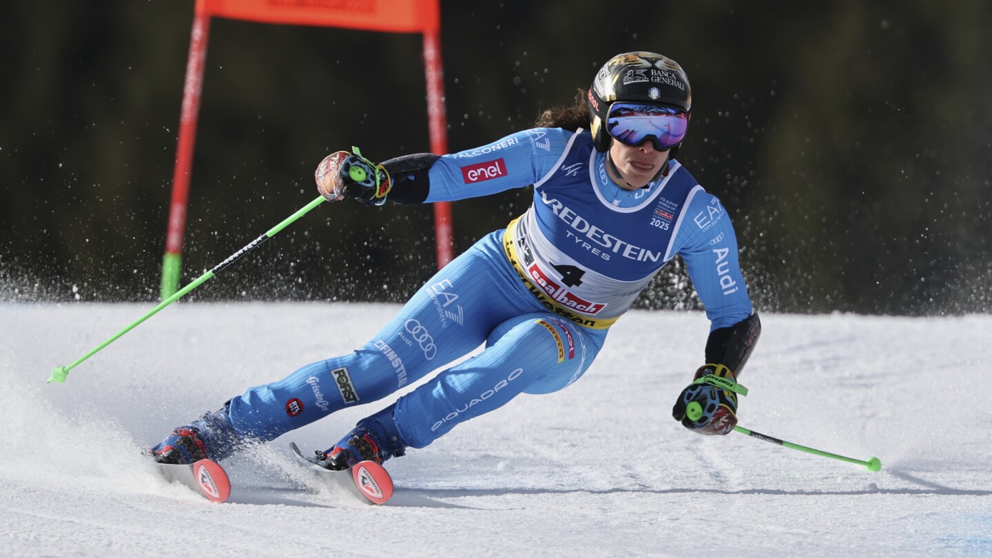 Federica Brignone Triumphs in Giant Slalom at Worlds