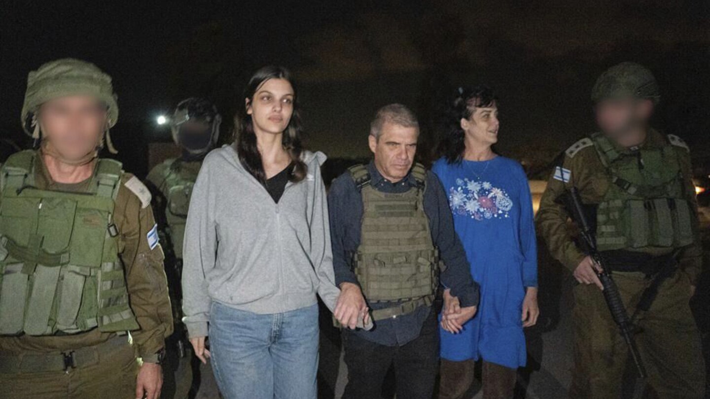 Israel says two Americans held hostage by Hamas were released