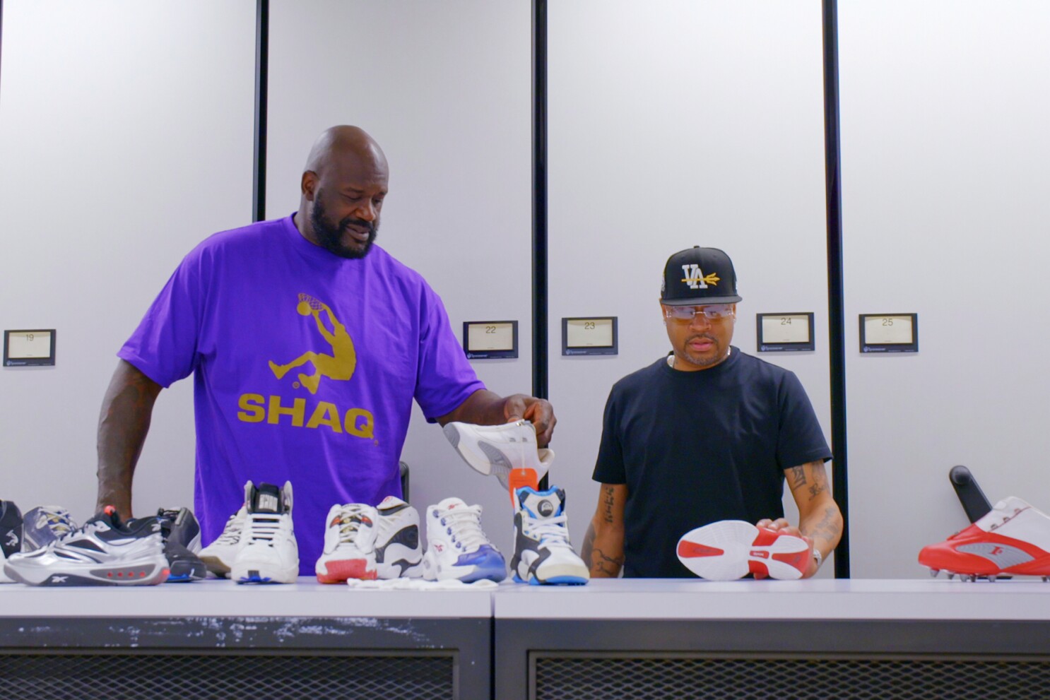 Shaq and Iverson team up to revive Reebok in 'Power Moves' series
