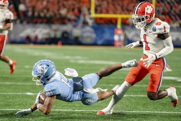 No. 24 UNC football drops ACC Championship to No. 10 Clemson, 39-10