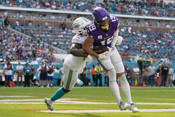 Cook's late touchdown ices Vikings' 24-16 win over Dolphins