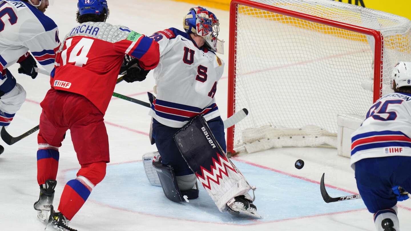 USA ve čtvrtfinále mistrovství světa v hokeji prohrály s Českem 1:0.