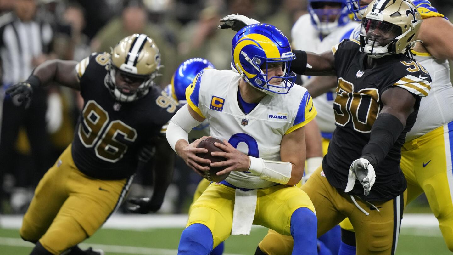 Rams QB Matthew Stafford likely out for season with spinal cord contusion –  Orange County Register