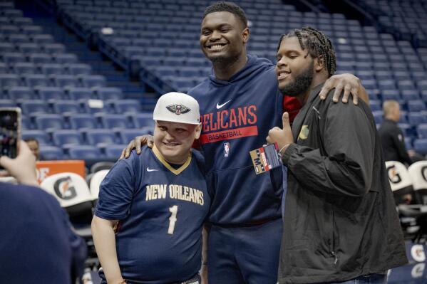 NBA permitted Pelicans to rehab Zion, Williams at practice