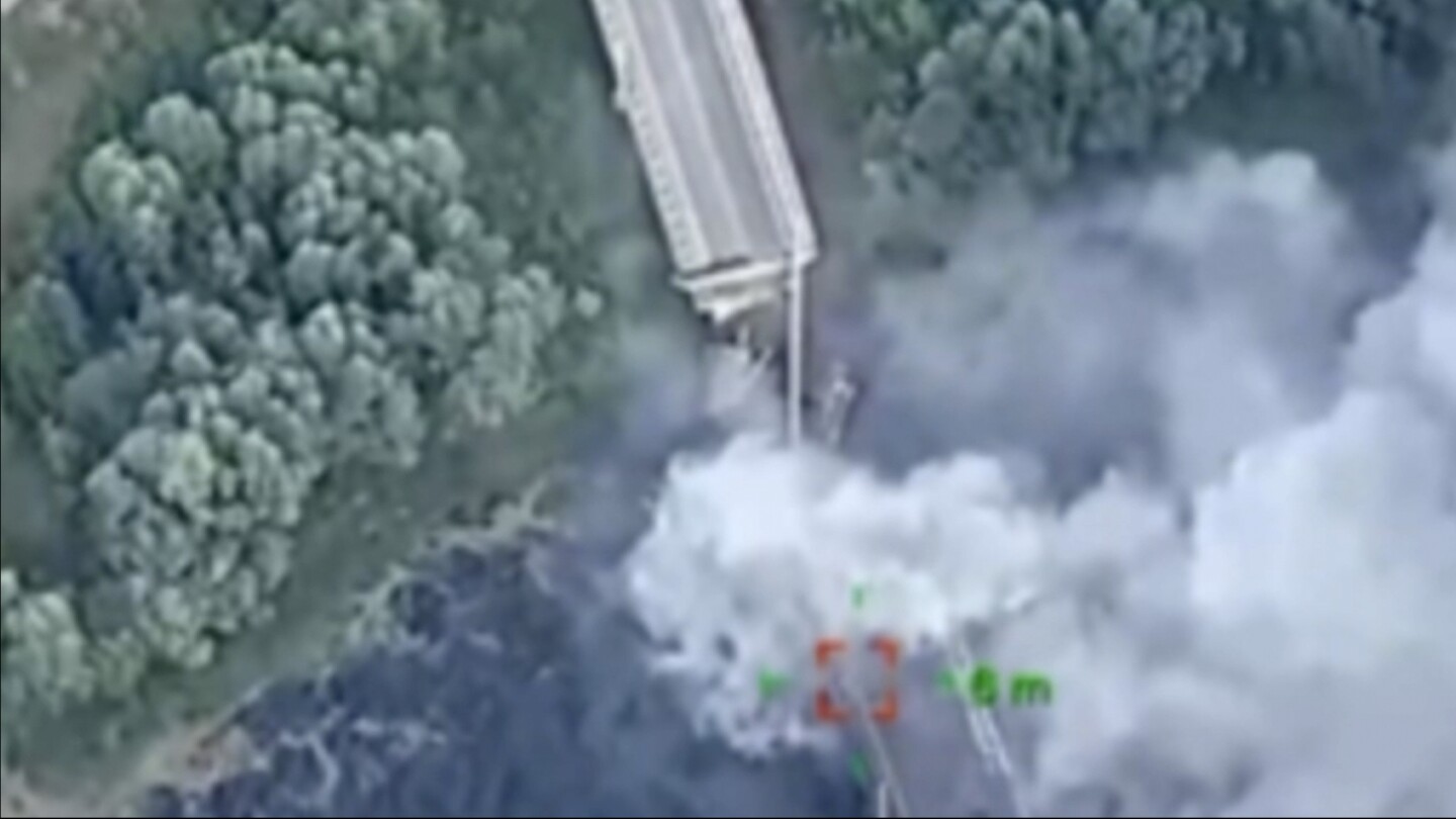 Ukrainian troops have struck two key bridges in Russia. Could it mean they’re there to stay?