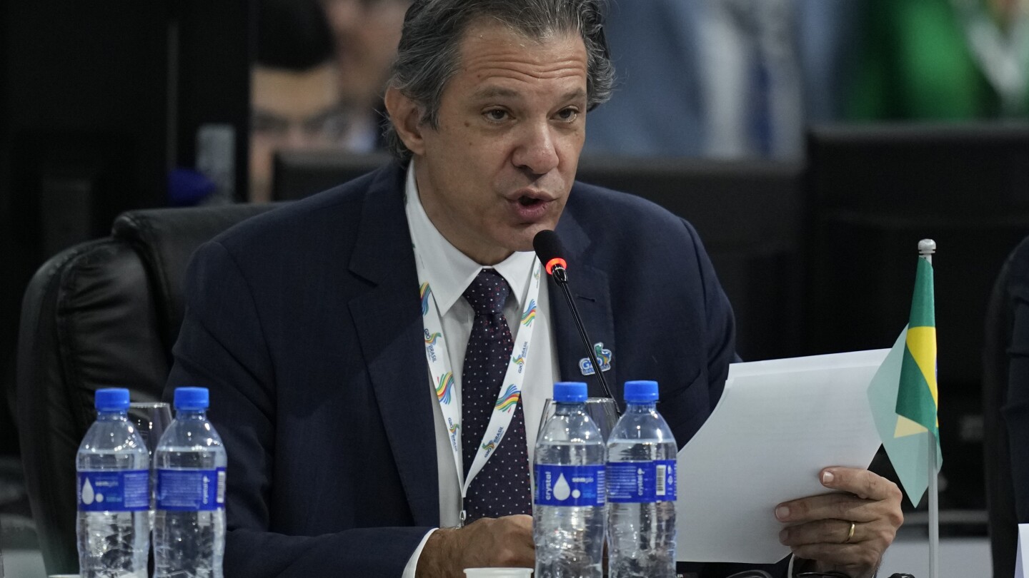 Бразилският финансов министър предлага глобален данък върху свръхбогатите на срещата на Г-20 в Сао Пауло