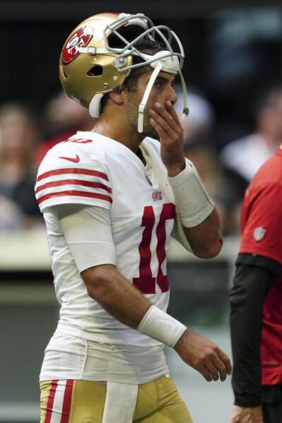 Garoppolo blames offense for Niners' sluggish defeat