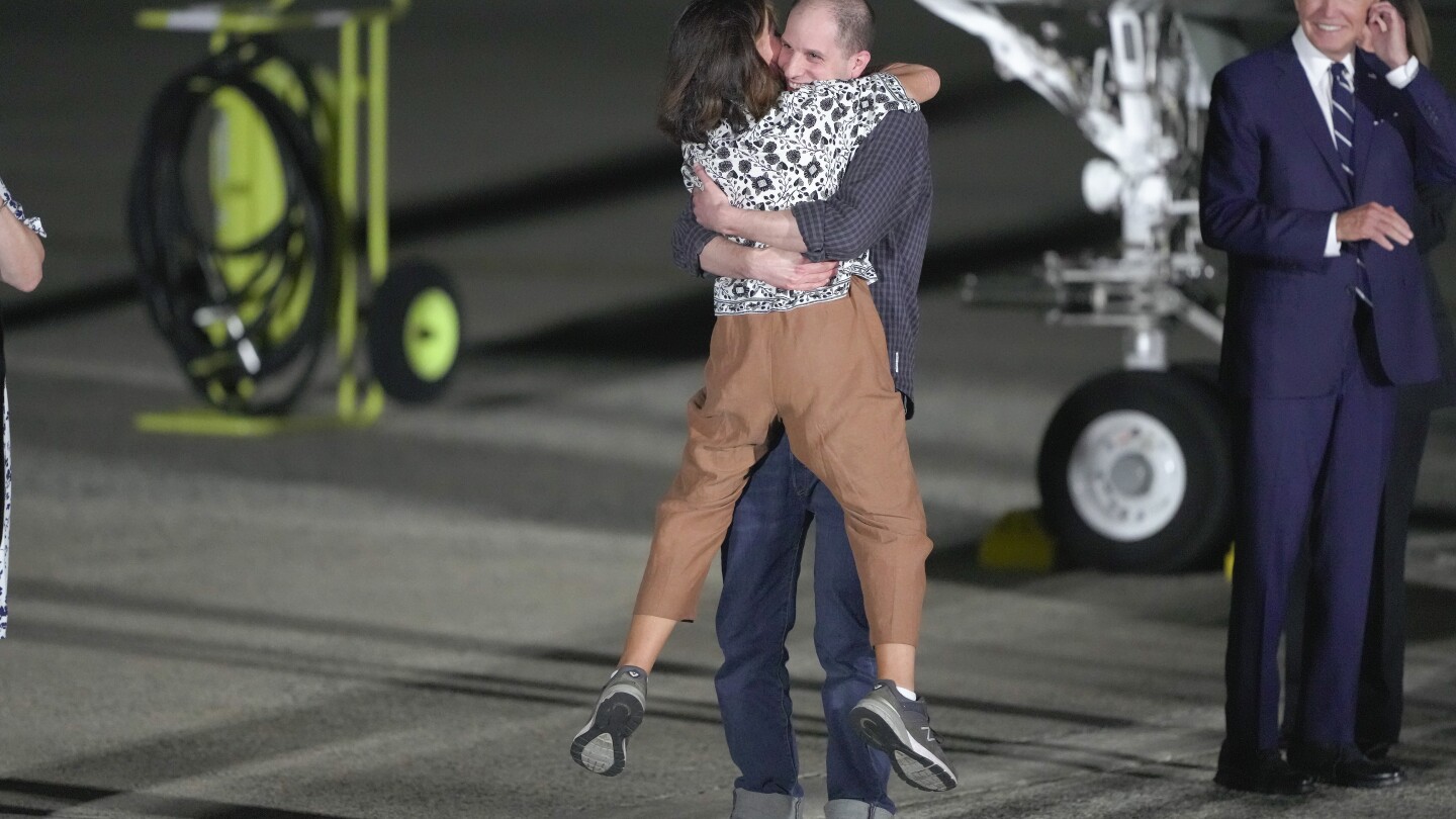 US-Russia prisoner exchange: Gershkovich, Kurmasheva, Whelan arrive back in US
