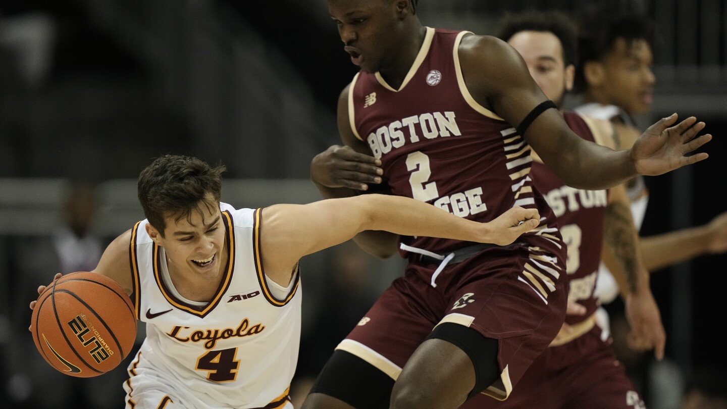 Norris leads Loyola Chicago to victory with 20 points in thrilling 71-68 win over Boston College