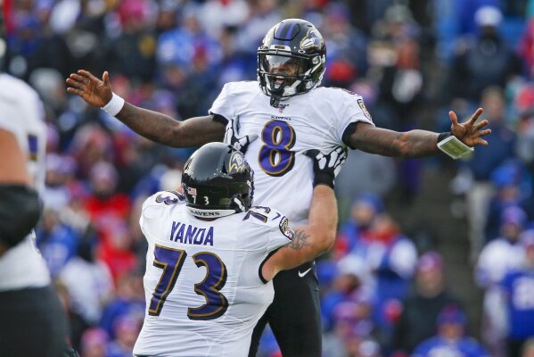 Ravens clinch AFC playoff berth with 24-17 win over Bills