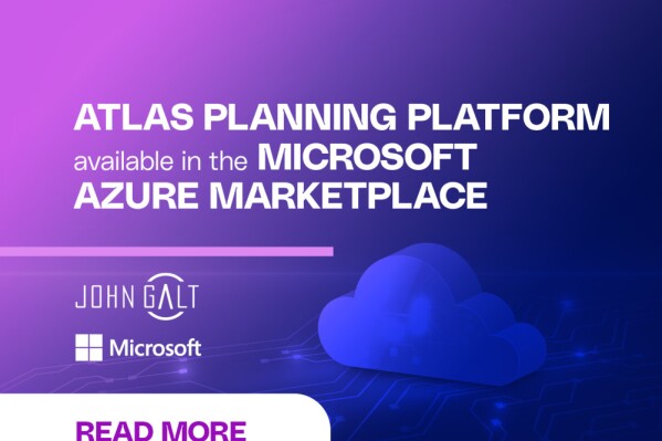 John Galt Solutions’ Atlas Planning Platform Available in the Microsoft Azure Marketplace
