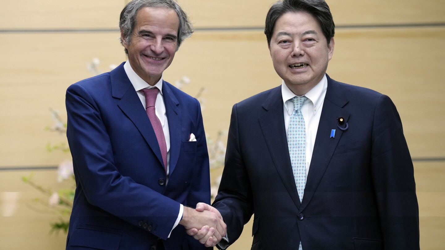 国連核水長、福島廃水放流調査、原子力協力の議論のため日本訪問