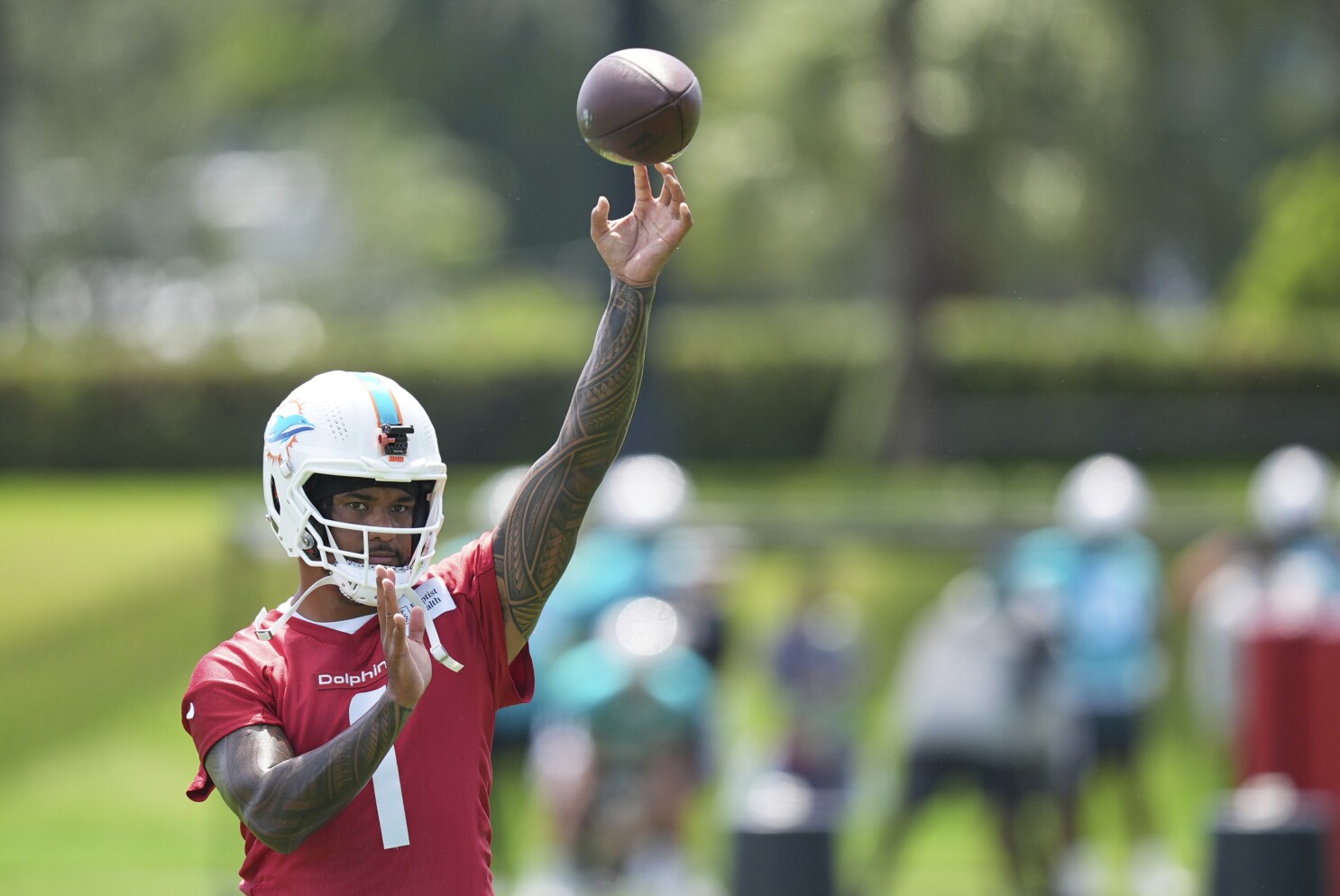 Entering sixth season, Dolphins' Tagovailoa focusing on avoiding injuries