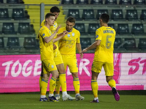 Ukraine's soccer team beats Italian club Empoli in friendly match