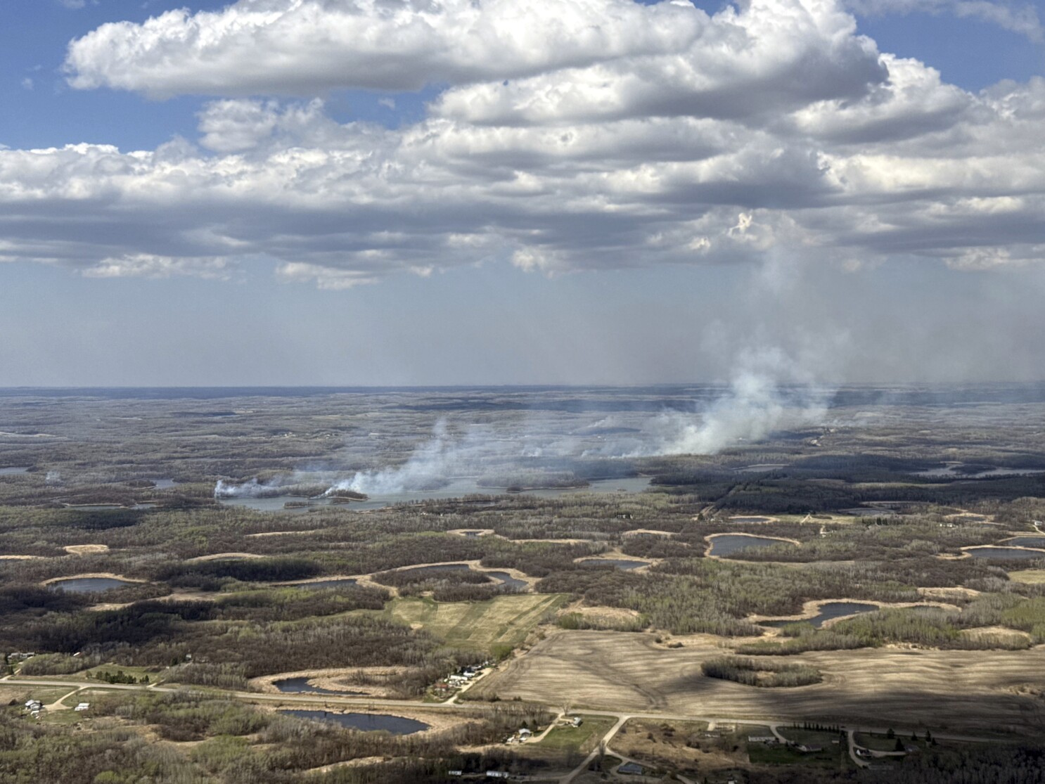 Wildfires burn thousands of acres on tribal lands in North Dakota