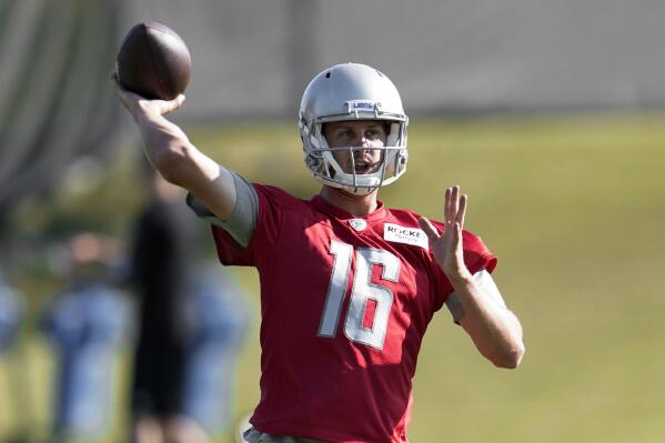 ALLEN PARK, MI - AUGUST 10: Detroit Lions quarterback Jared Goff