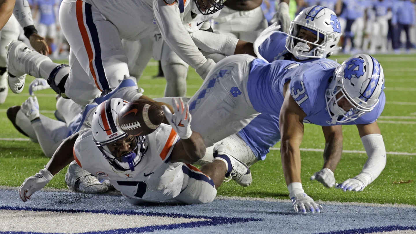 North Carolina Football vs. Virginia Postgame Notes